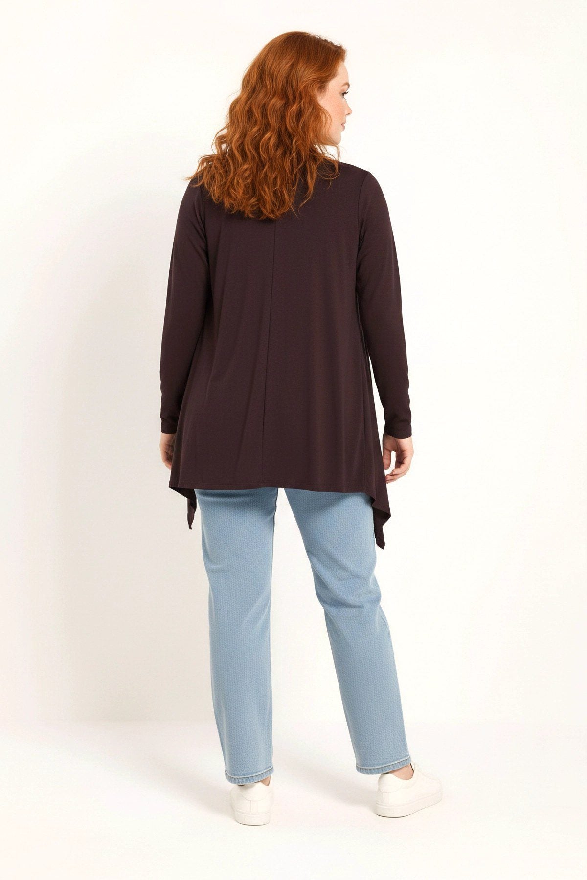Langer Fließender Cardigan