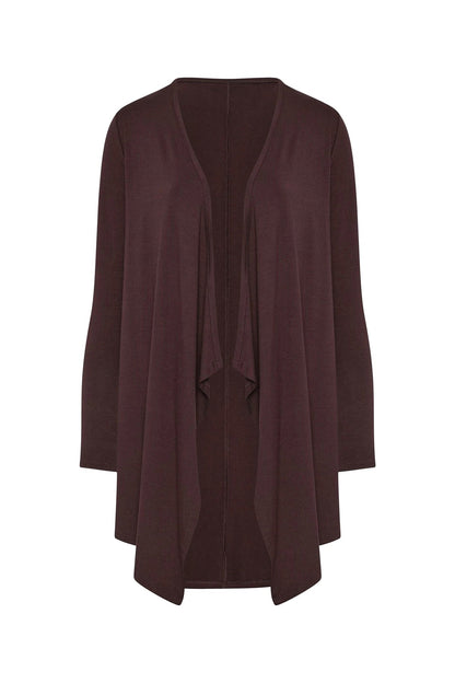 Langer Fließender Cardigan