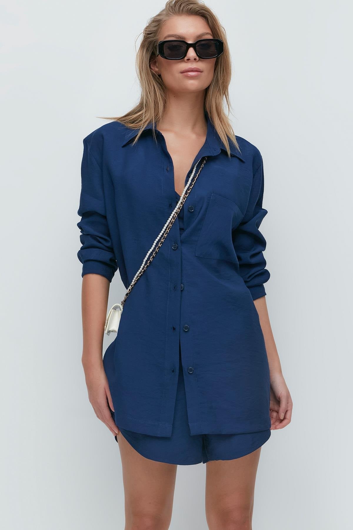 Langarmshirt Kurze Hose 3-teiliges Set