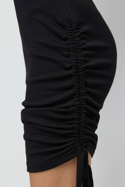 Langärmeliges Minikleid