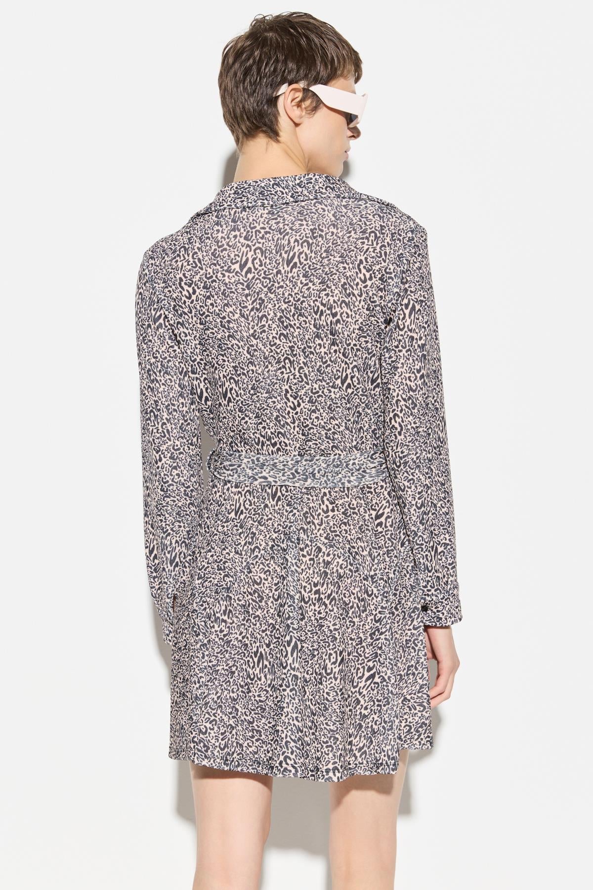 Langärmeliges Hemdkleid