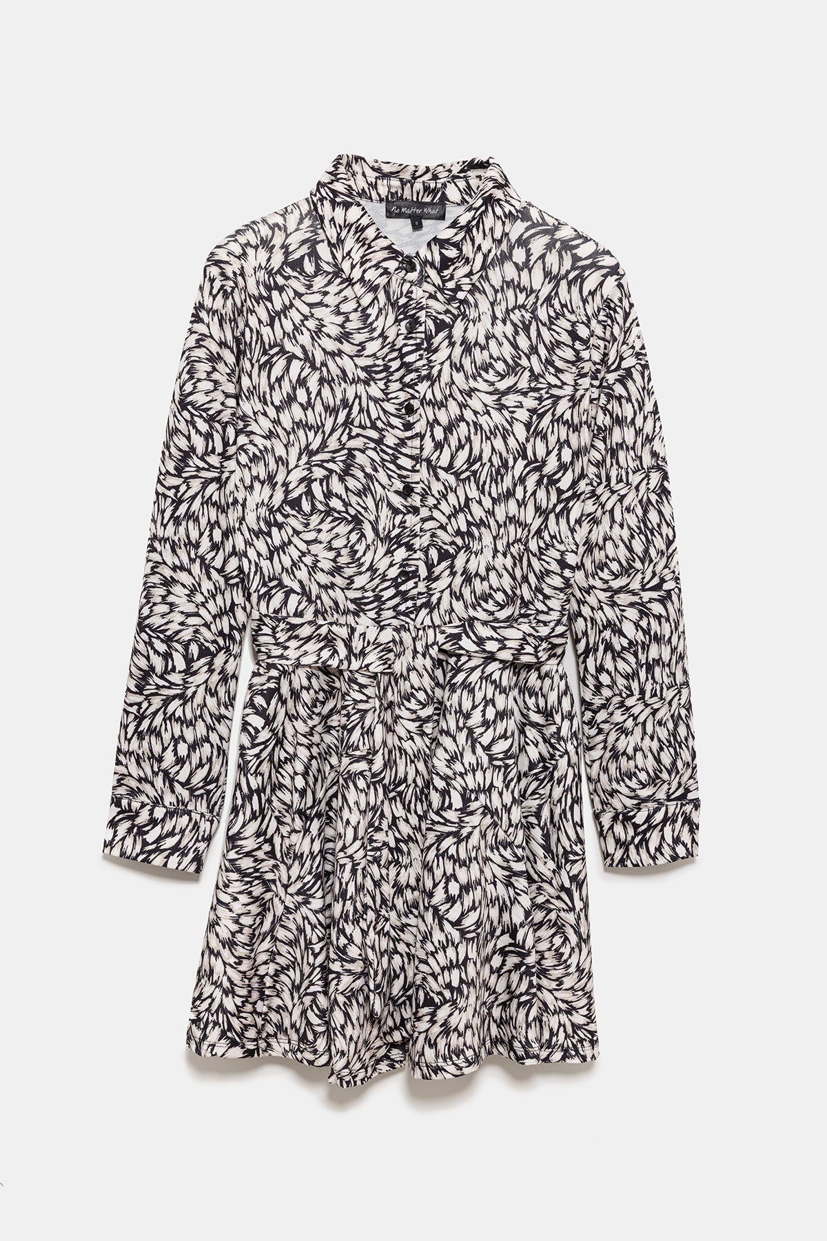 Langärmeliges Hemdkleid