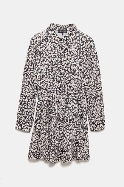 Langärmeliges Hemdkleid