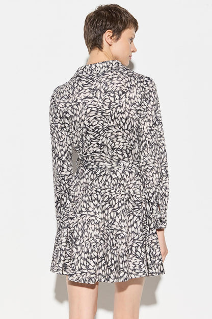 Langärmeliges Hemdkleid
