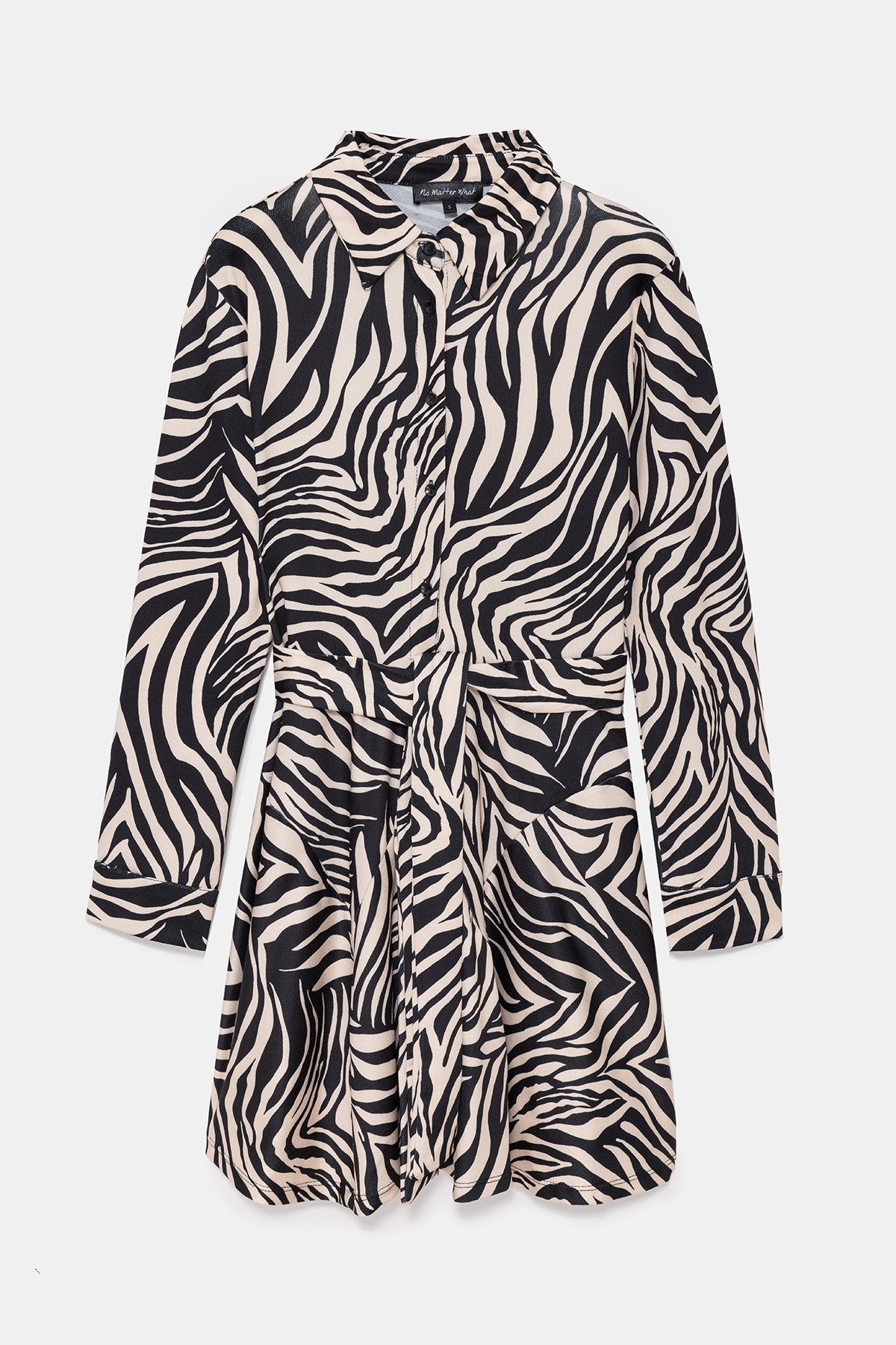 Langärmeliges Hemdkleid