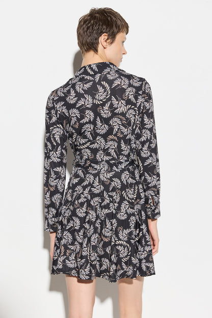Langärmeliges Minikleid