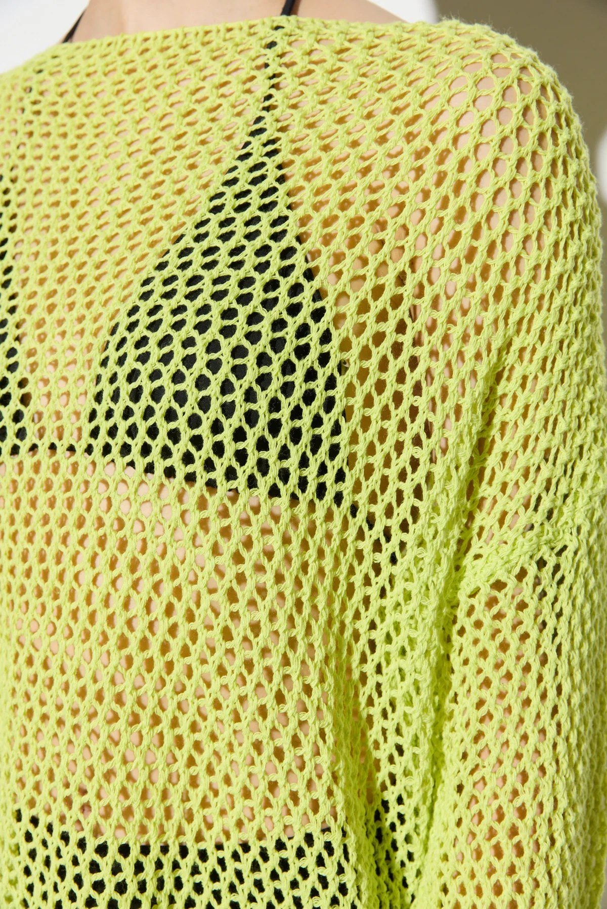 Langärmeliger, locker geschnittener Strickpullover