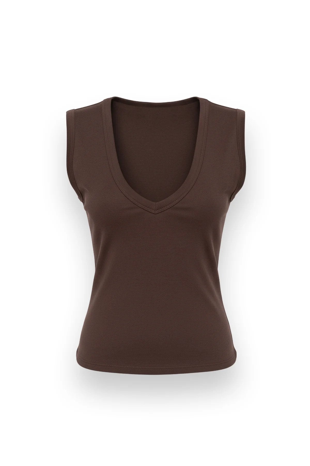 V-Ausschnitt Basic Top
