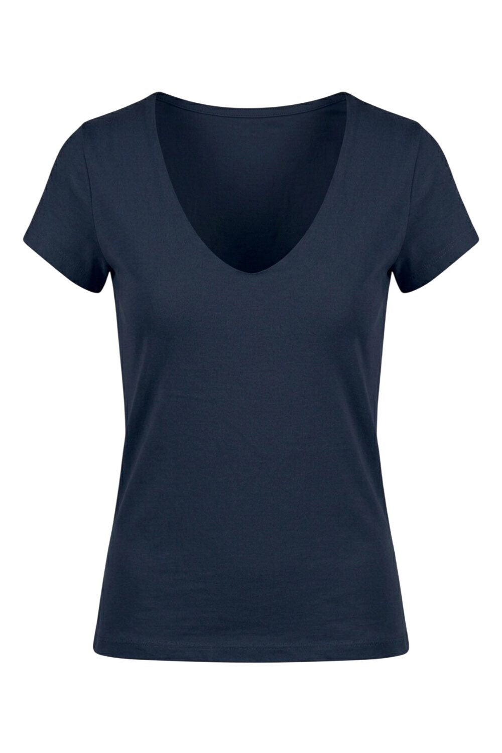 V-Ausschnitt Kurzarm T-Shirt