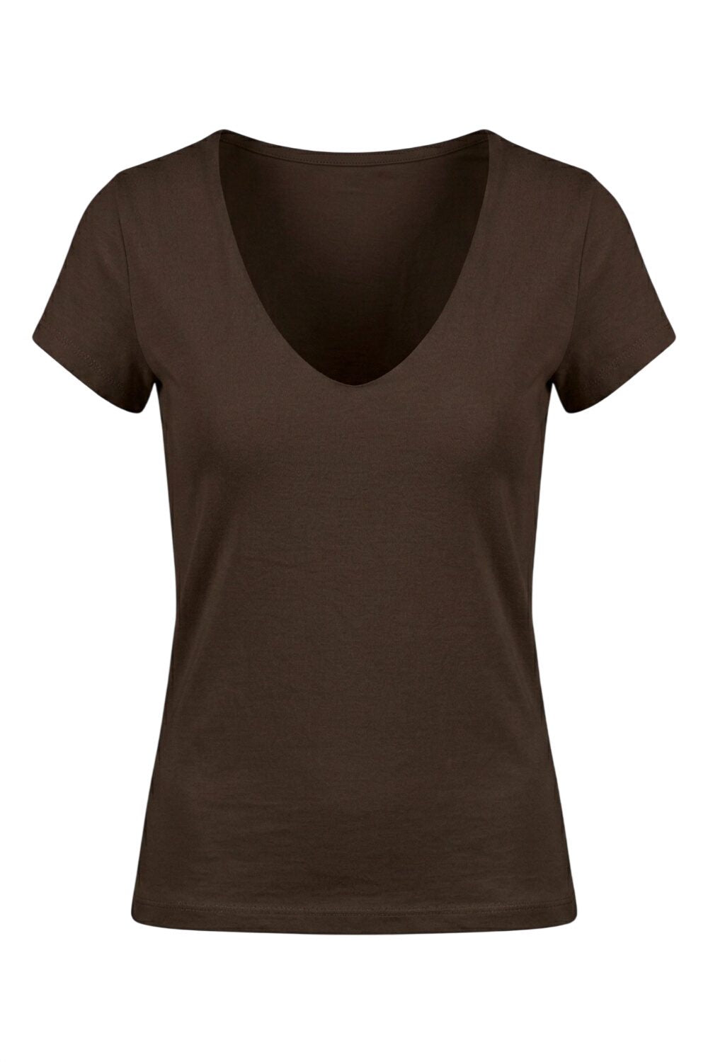 V-Ausschnitt Kurzarm T-Shirt