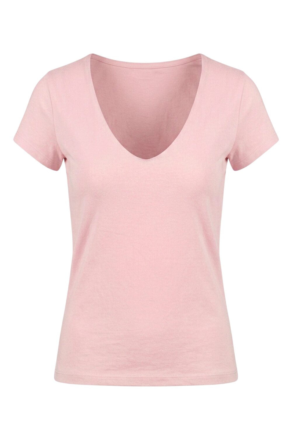 V-Ausschnitt Kurzarm T-Shirt