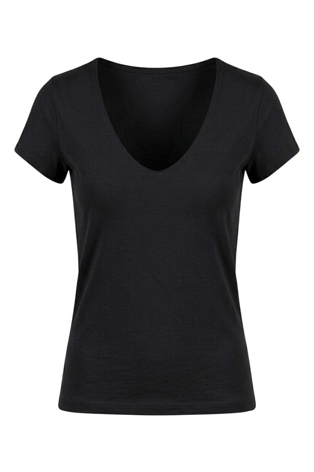 V-Ausschnitt Kurzarm T-Shirt