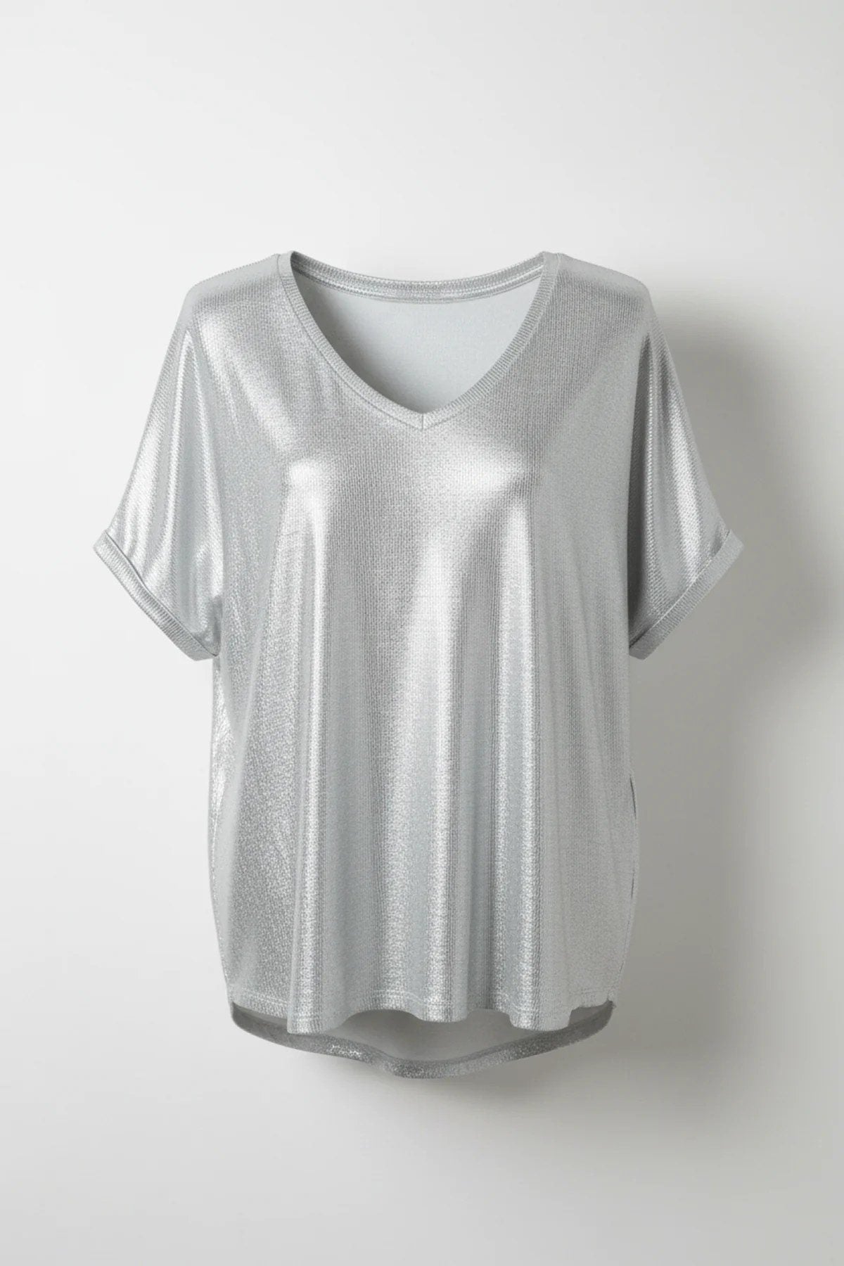 T-Shirt mit V-Ausschnitt