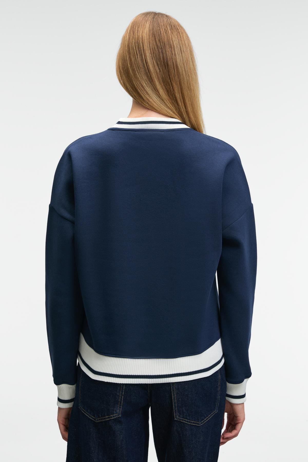 Vallune Damen Cropped Sweatshirt