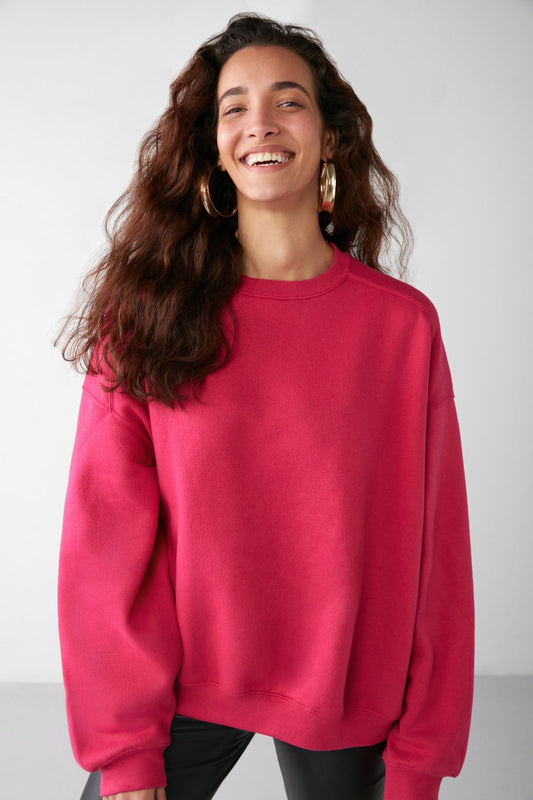 VANELTINA Damen Fleece-Sweatshirt