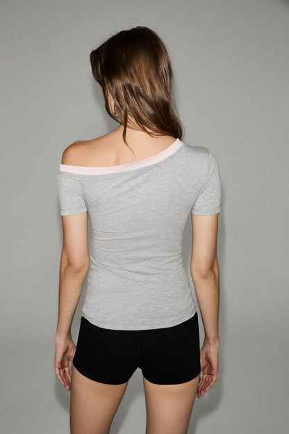 VELMORA Damen Off-Shoulder Top