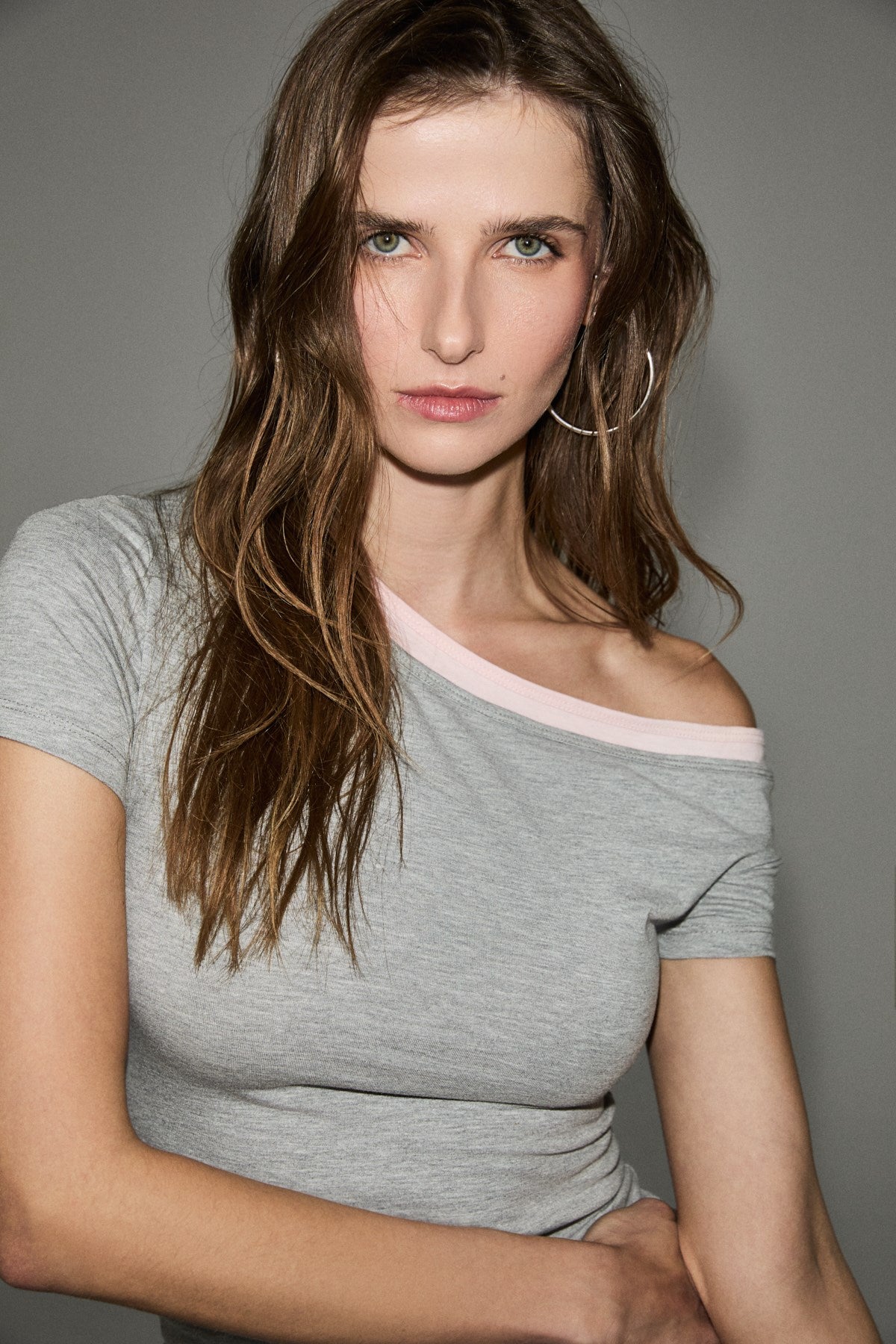 VELMORA Damen Off-Shoulder Top