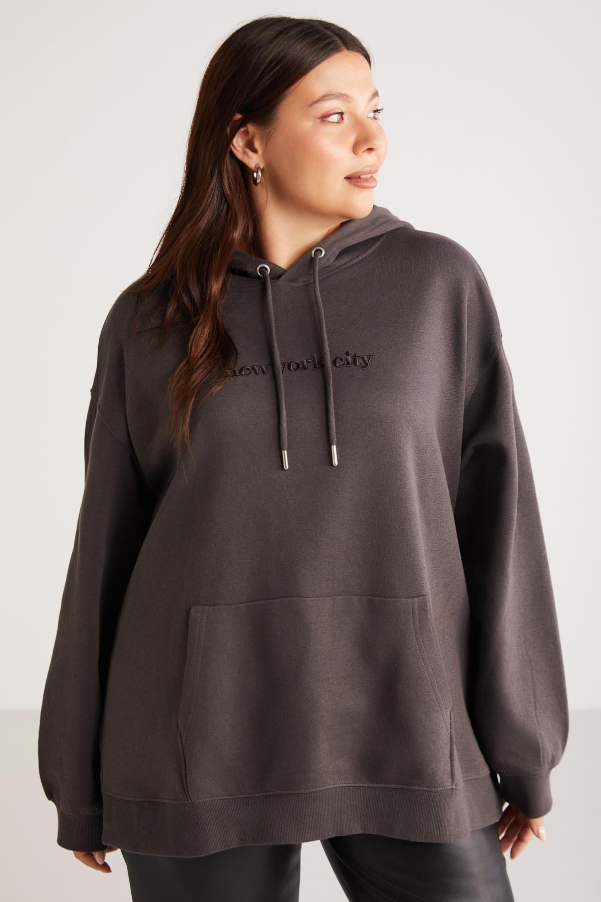 VERONICABB Lockeres Plus Sweatshirt