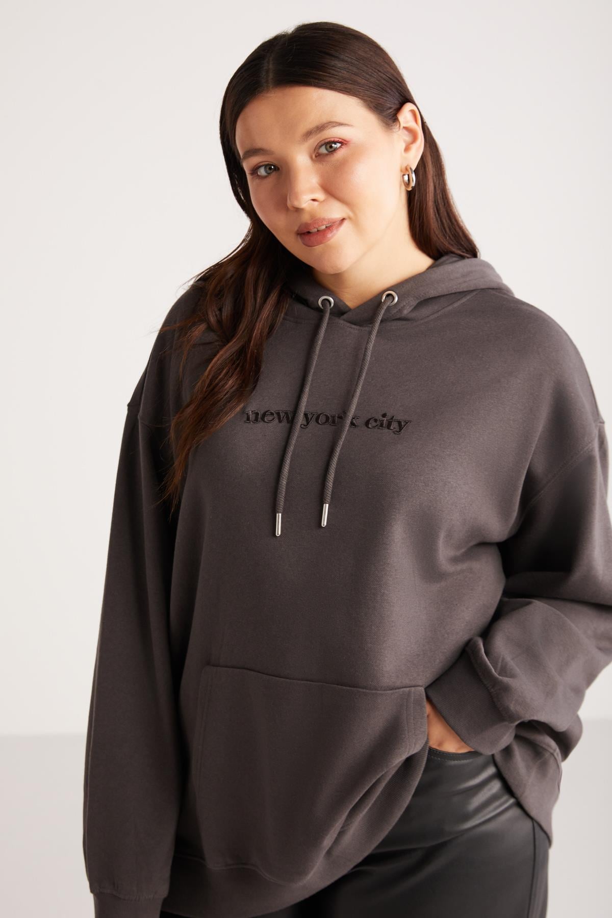 VERONICABB Lockeres Plus Sweatshirt