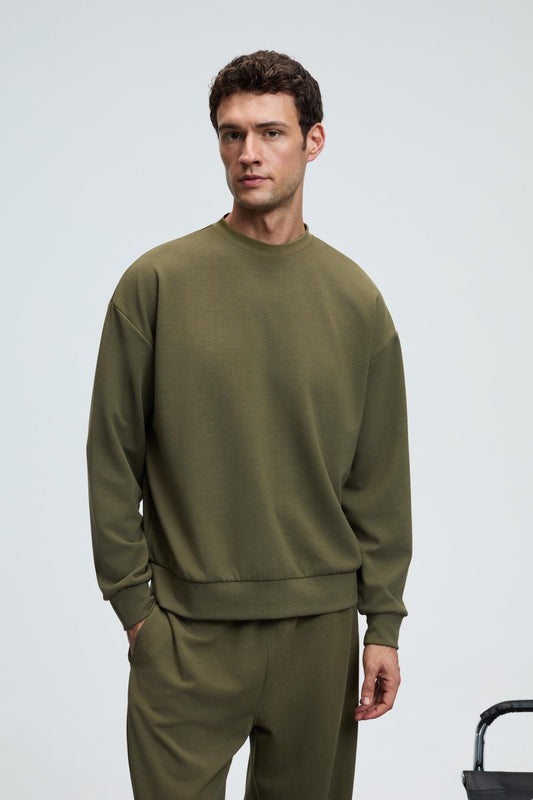 VIENTO Herren Rundhals Sweatshirt
