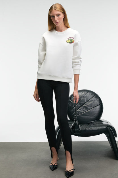 VISTARA Damen Besticktes Sweatshirt