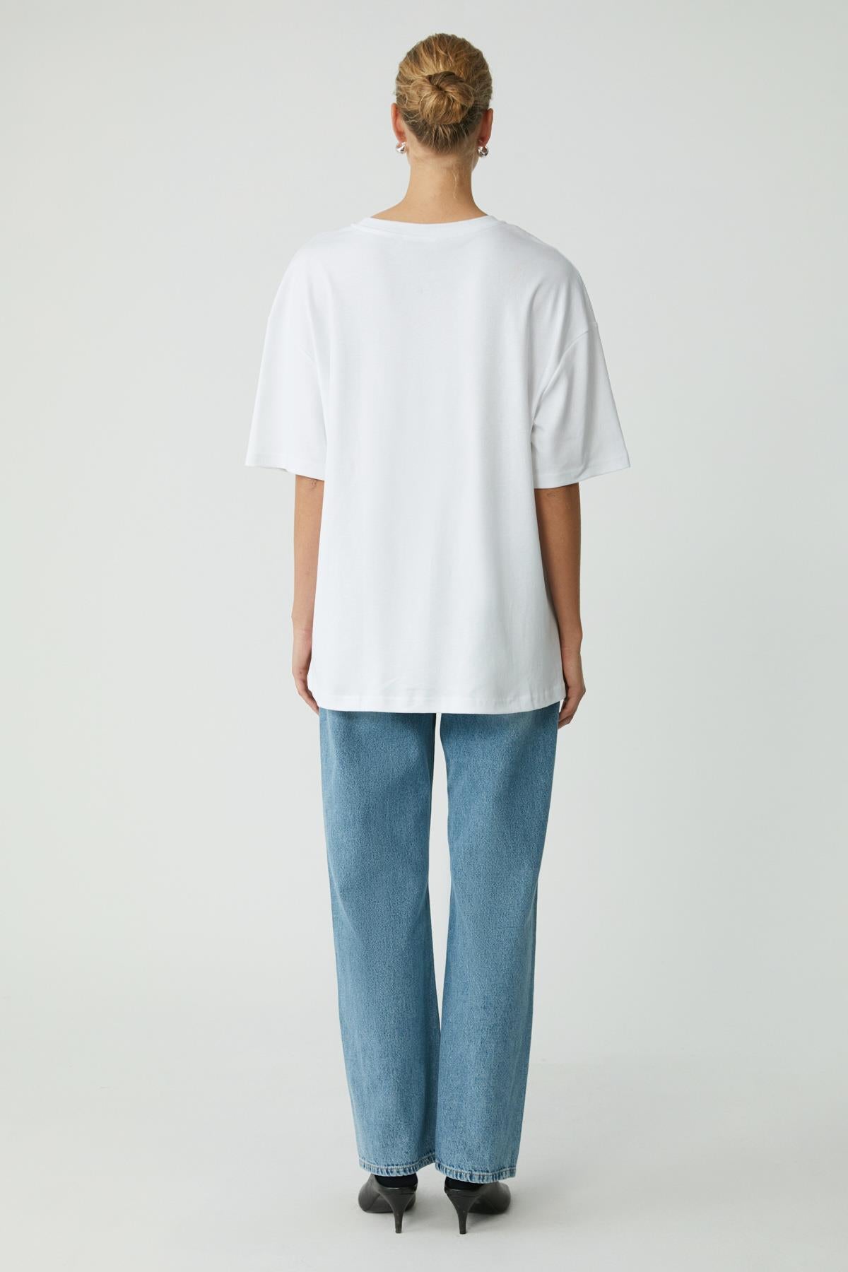 ETHIQUET VIVIAN Bio-Baumwoll Oversized Shirt Ecru