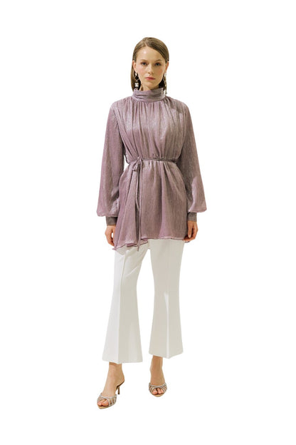 FLASHLONE GLÄNZENDE TUNIC LILA
