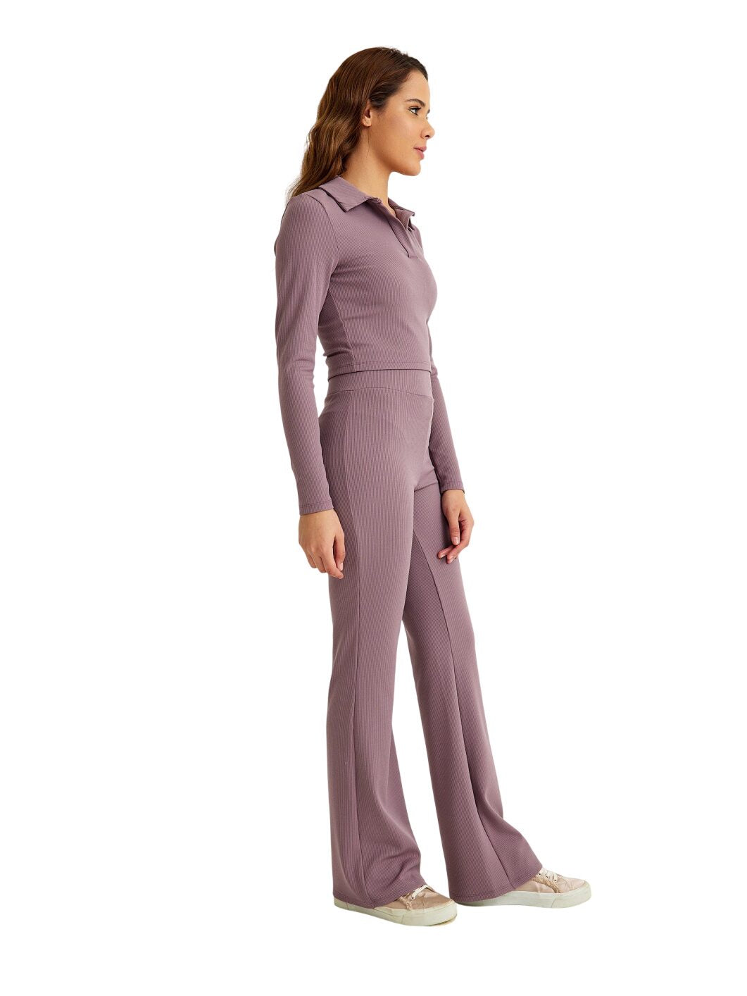 Ocoza Linda Crop-Hosen Set Purple