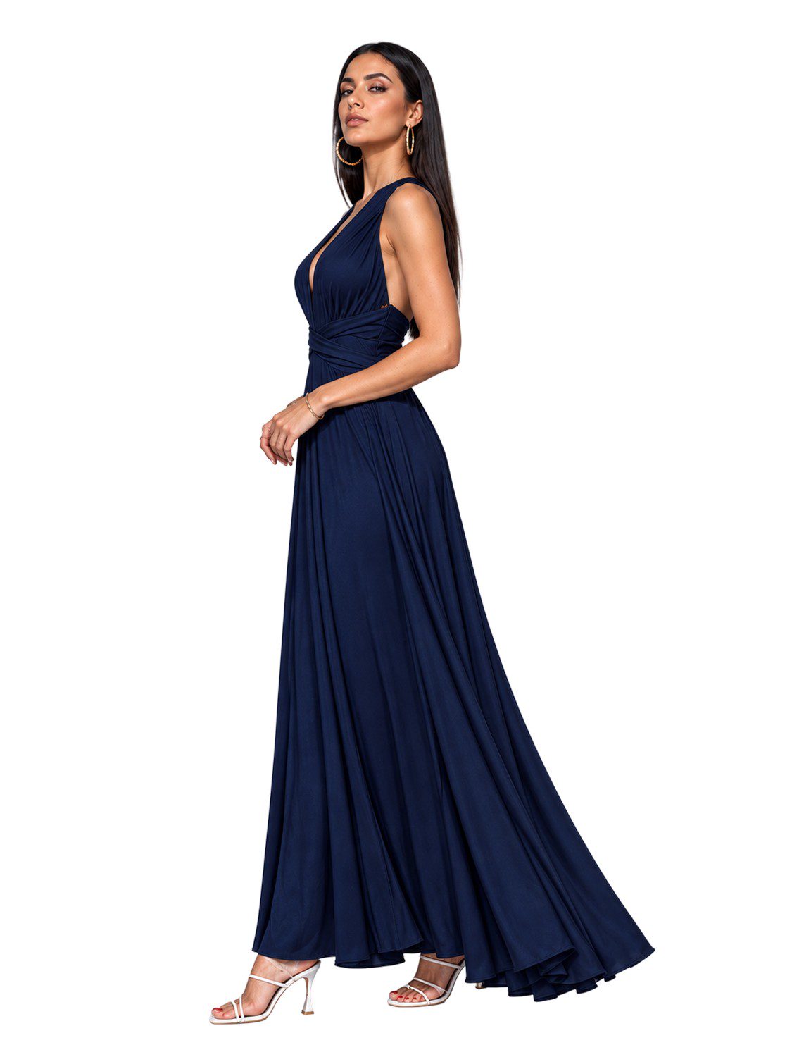 Ocoza Infinity Maxikleid Navy blue