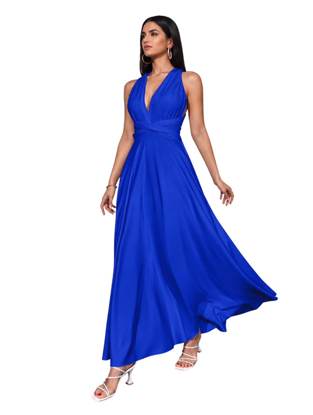 Ocoza Infinity Maxikleid Saxe blue