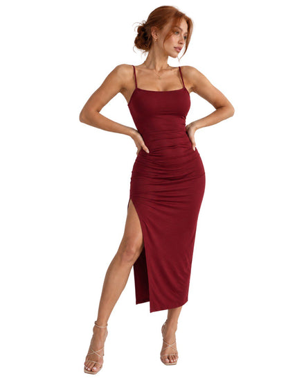 Schmetterling Midi Kleid