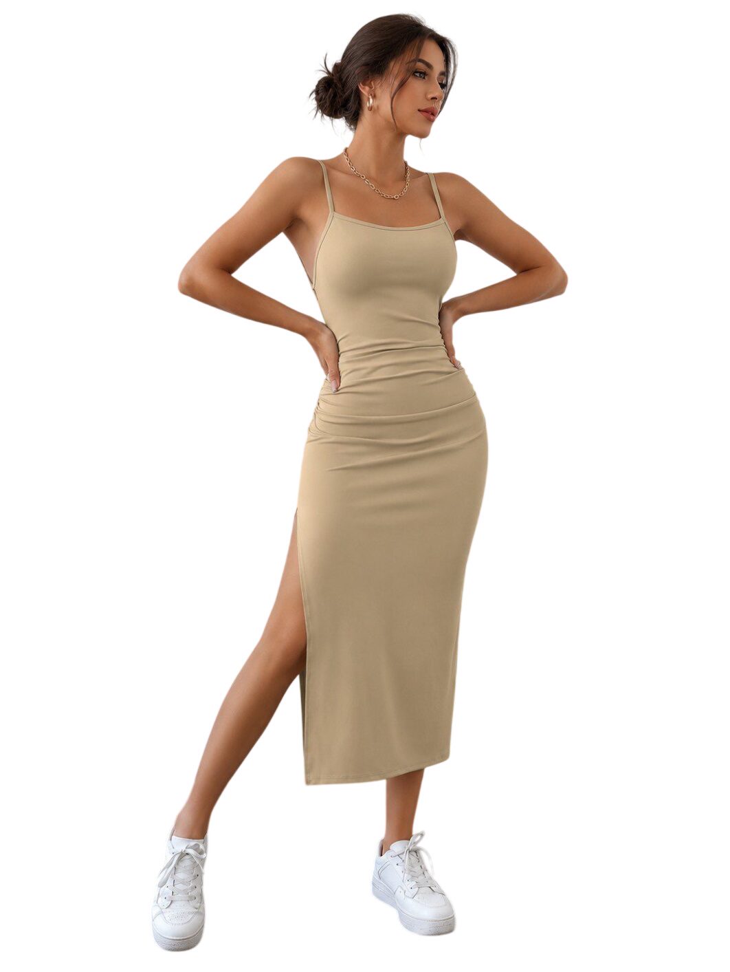 Schmetterling Midi Kleid