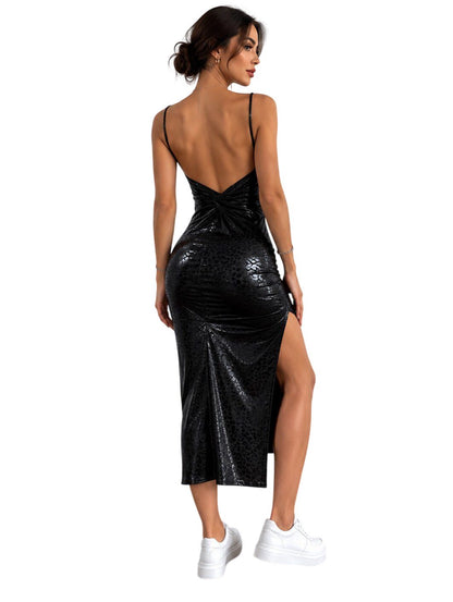 Schmetterling Midi Kleid