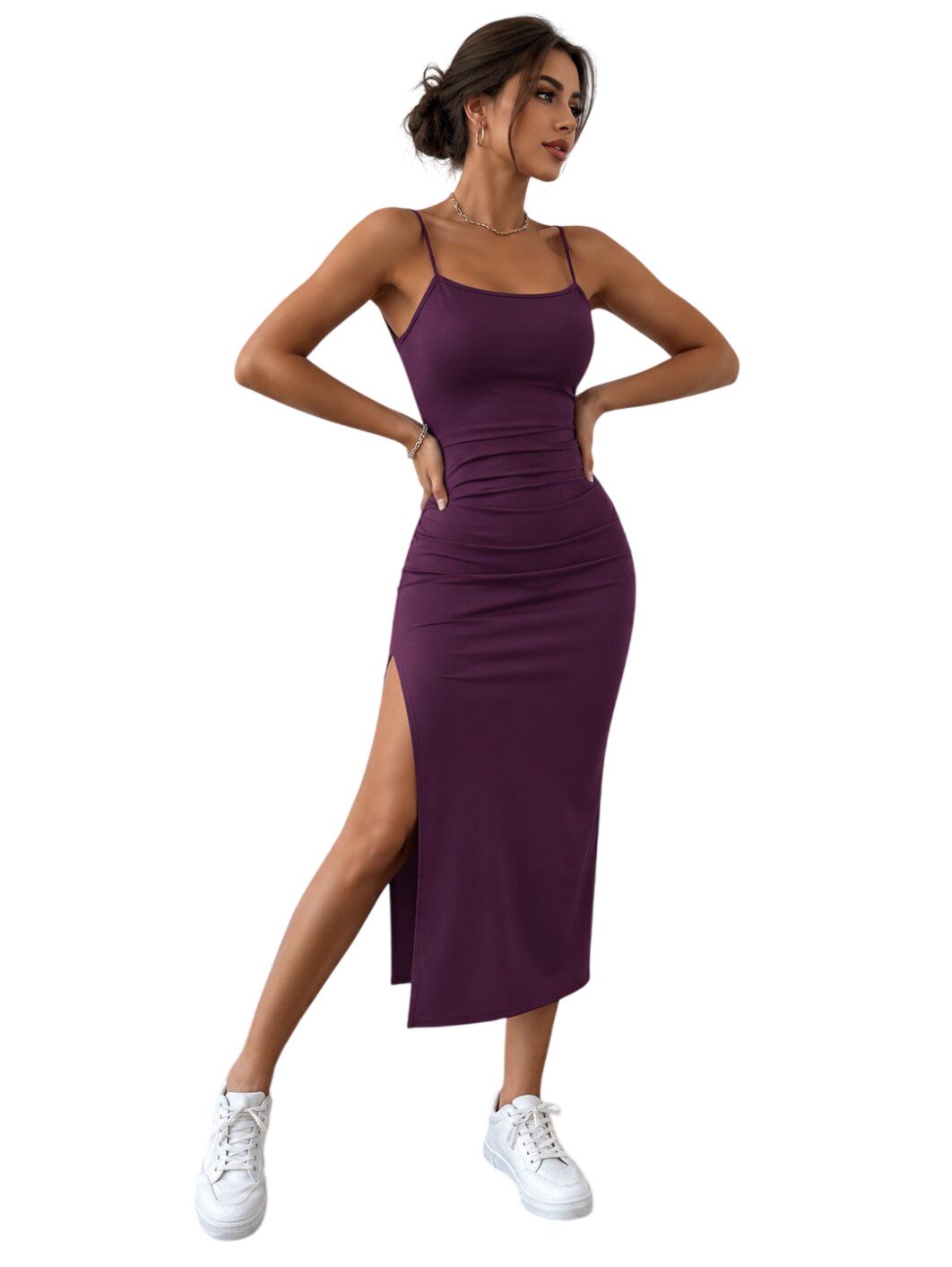 Schmetterling Midi Kleid