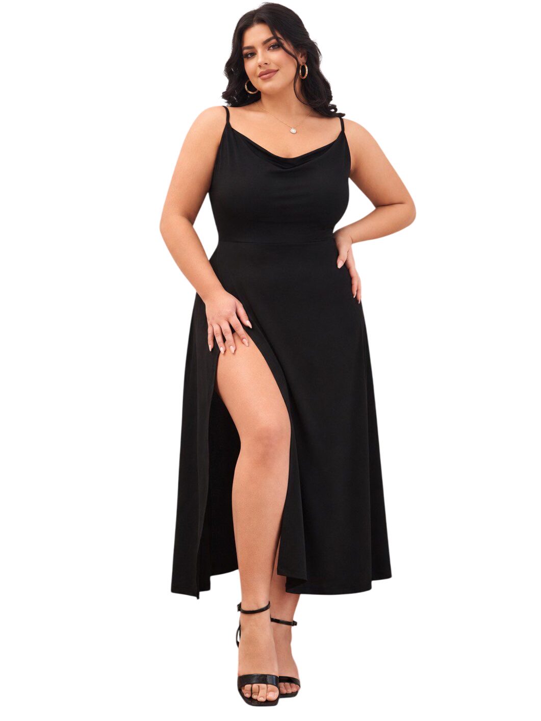 Plus Midikleid