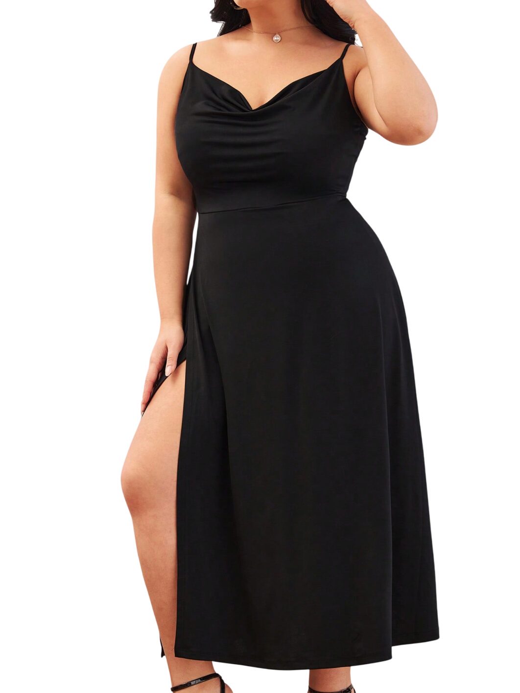 Plus Midikleid