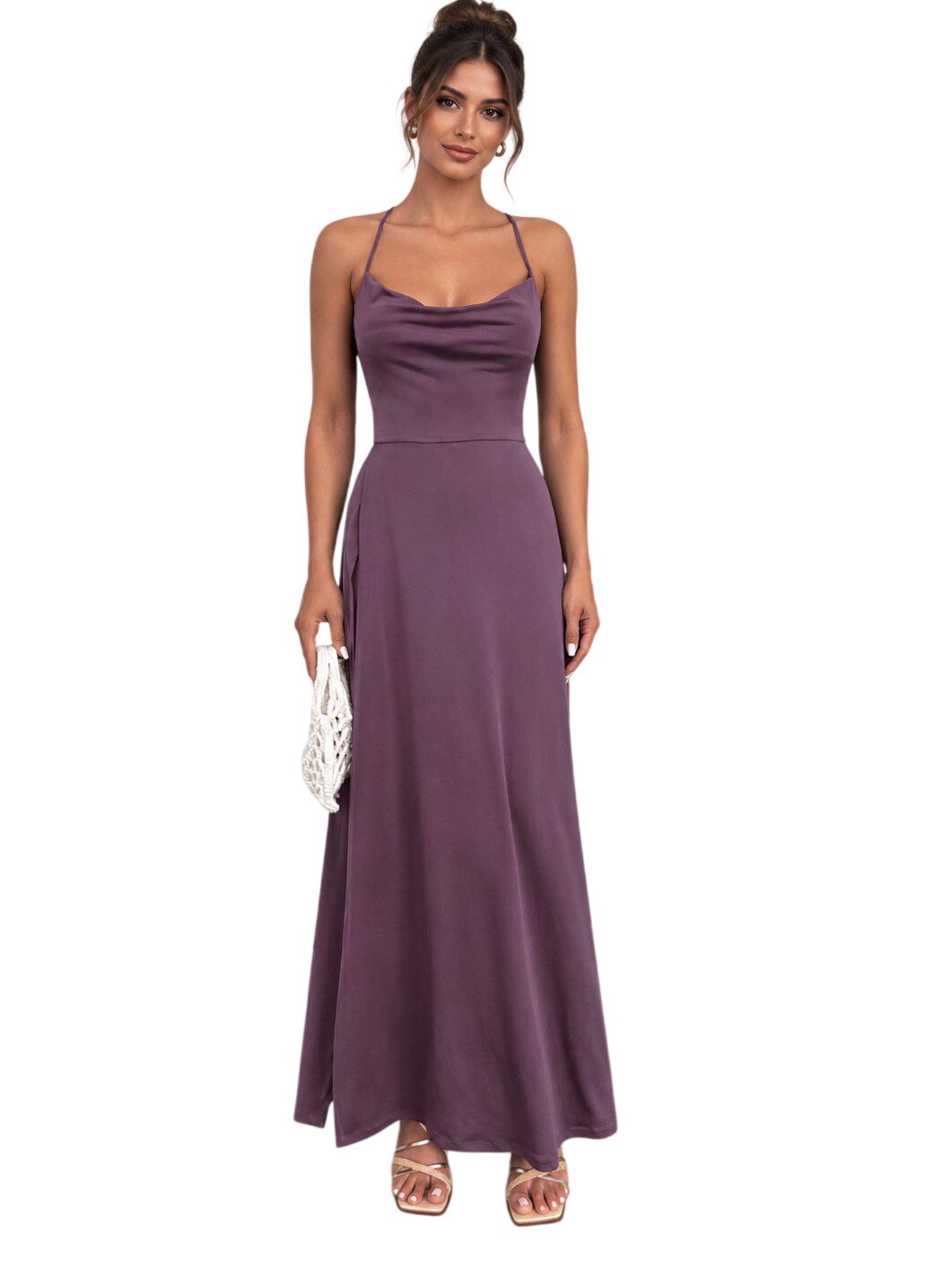 Ocoza Romina Maxikleid Purple