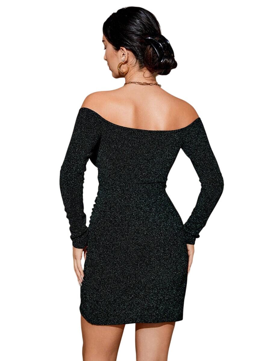 Ocoza Jones Mini Kleid Dark green