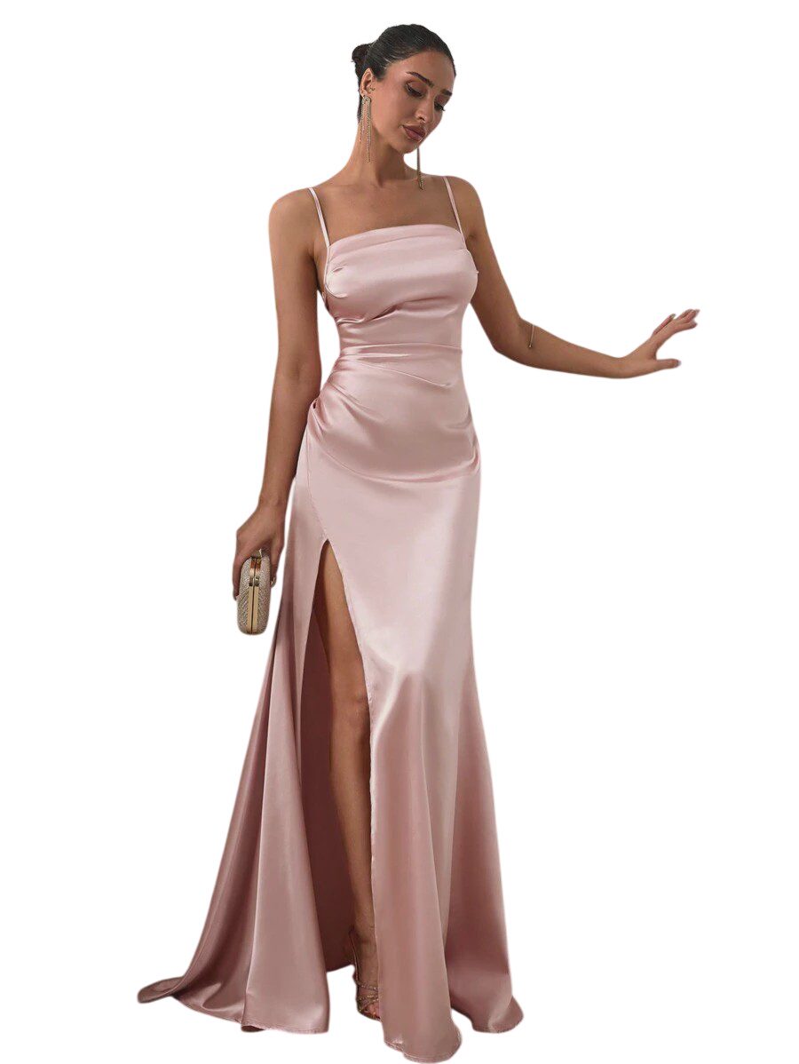 Ocoza Leia Maxikleid Pink