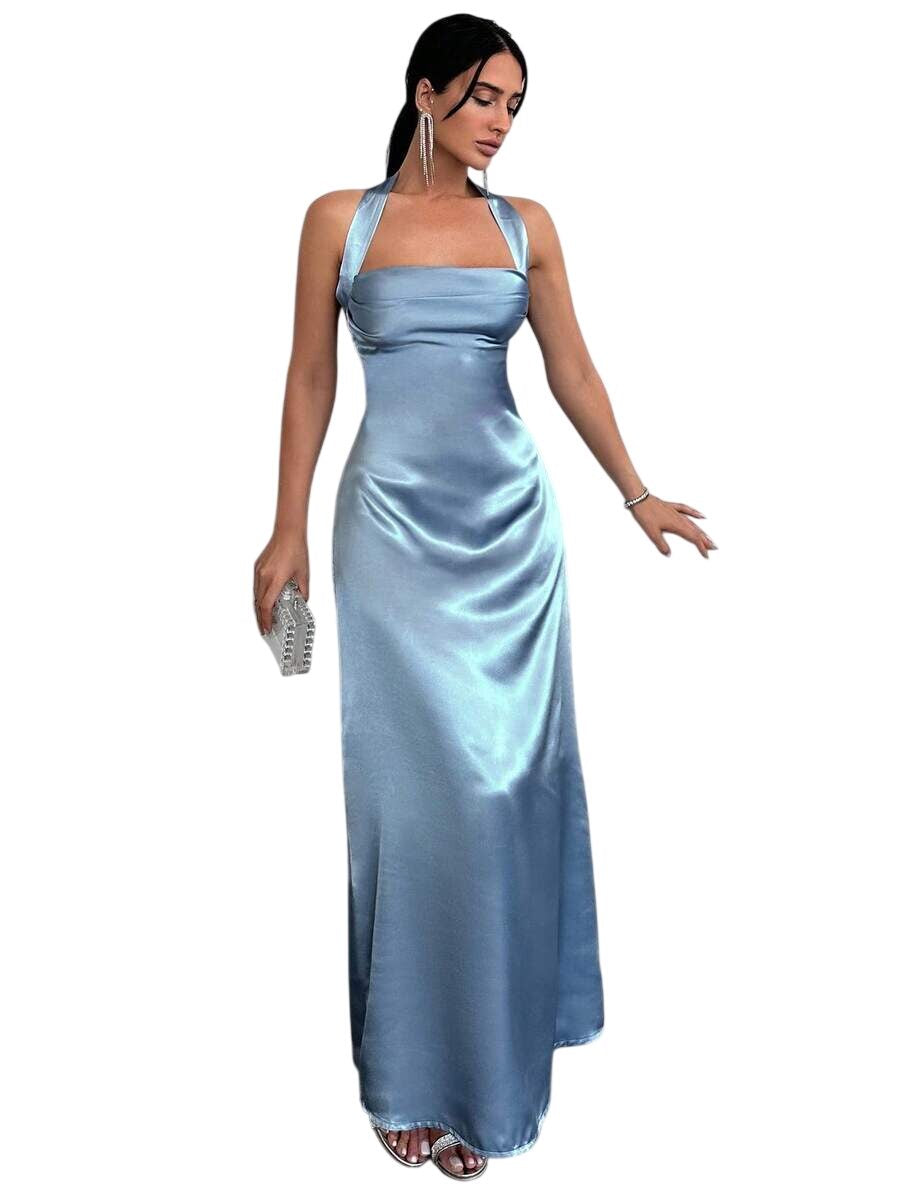 Ocoza Midnight Maxikleid Blue