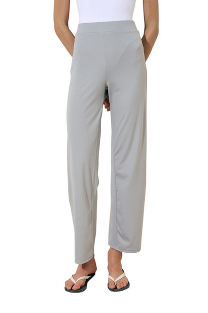 Weite, lange Badehose, schwarz