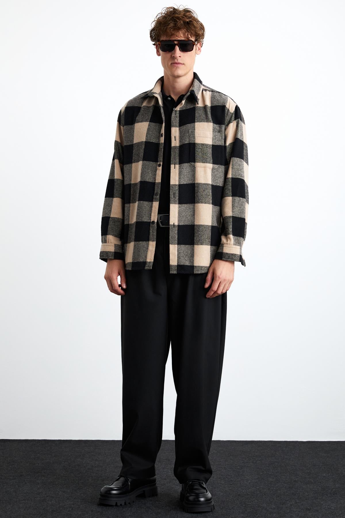 Wildy Herren Karohemd Relaxed Fit