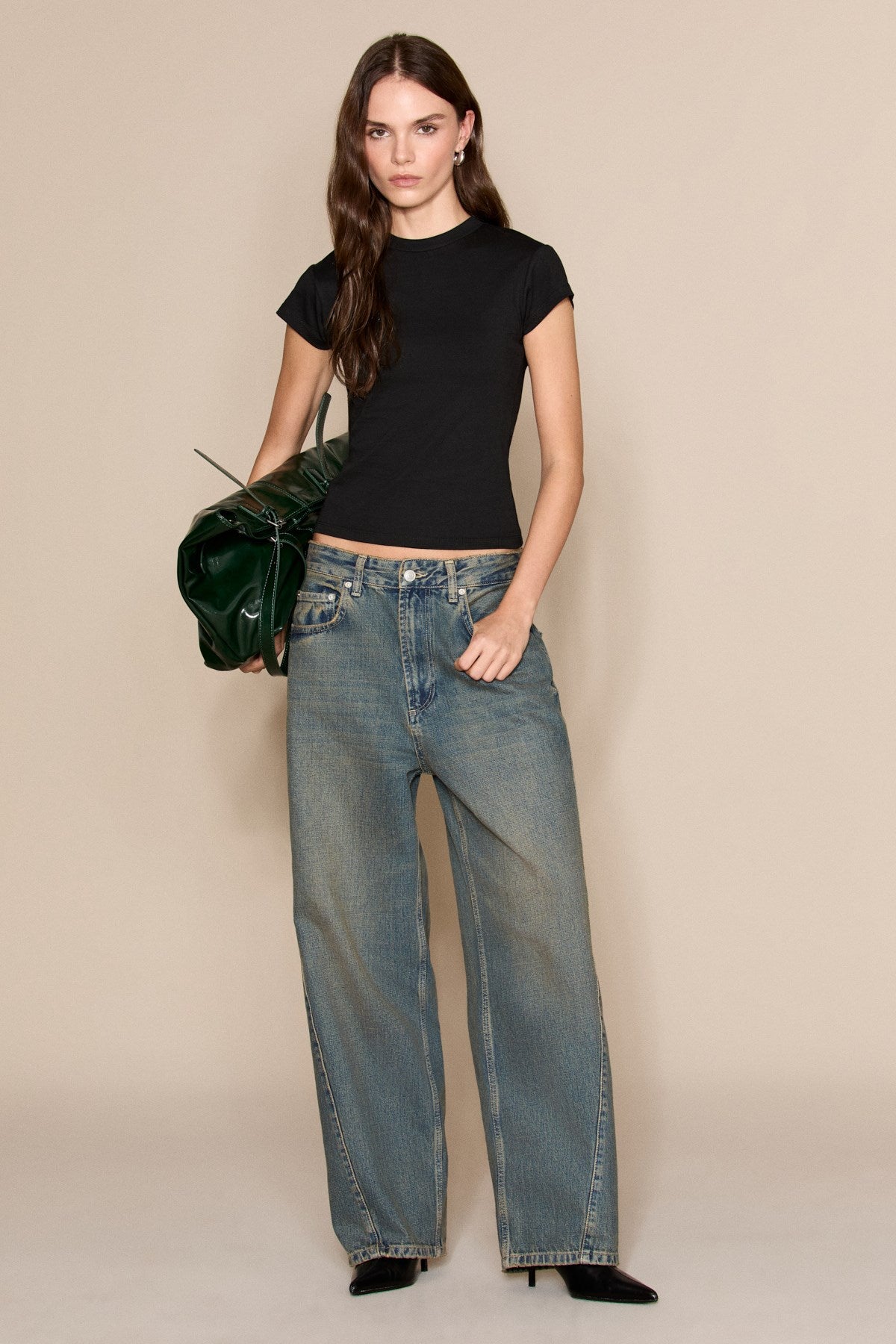 Windes Damen Stretch Basic T-Shirt