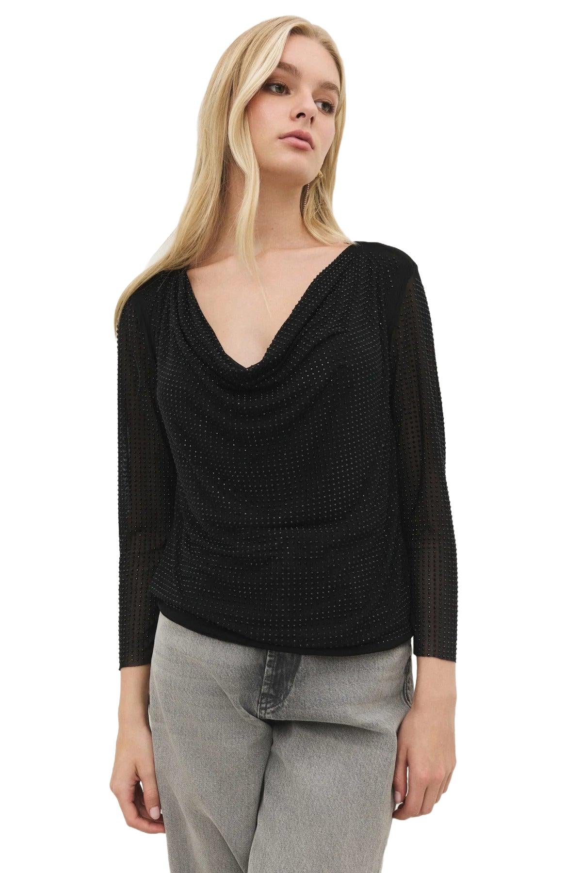 Langärmelige Bluse
