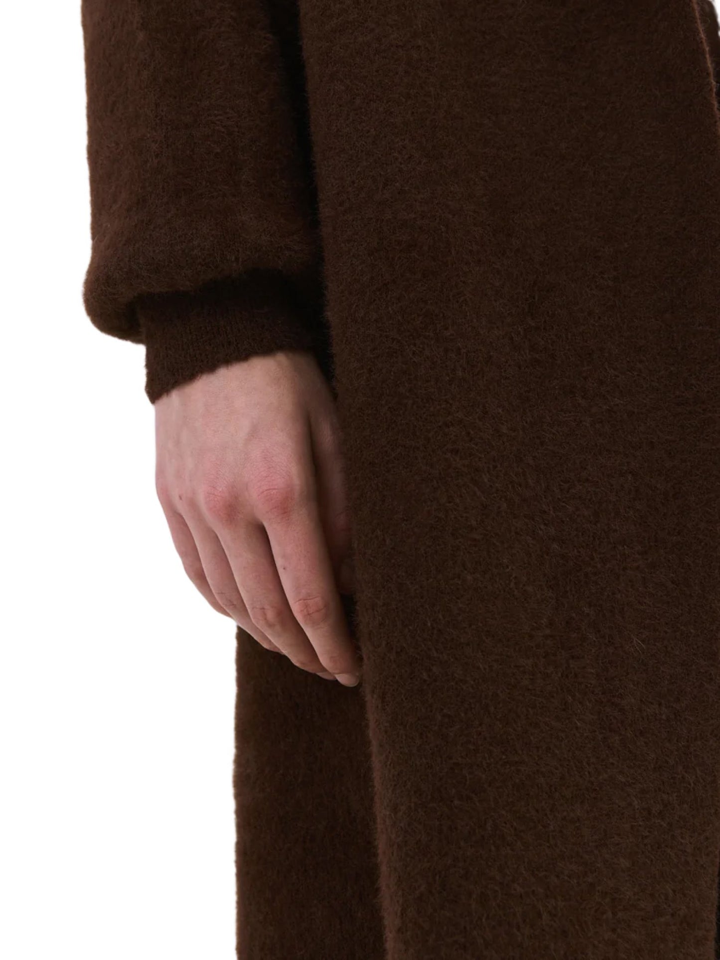 Langärmelige Strickjacke
