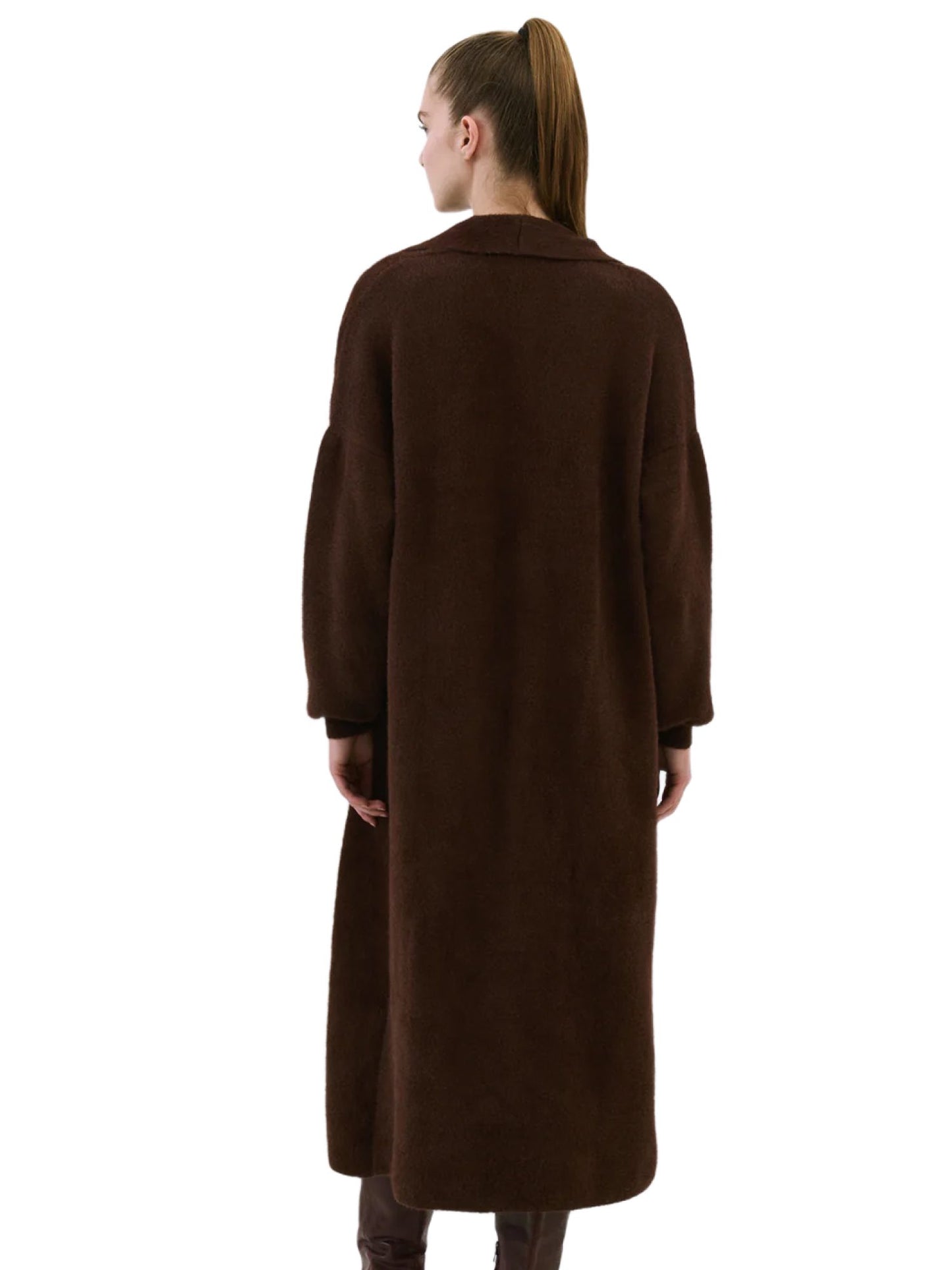Langärmelige Strickjacke