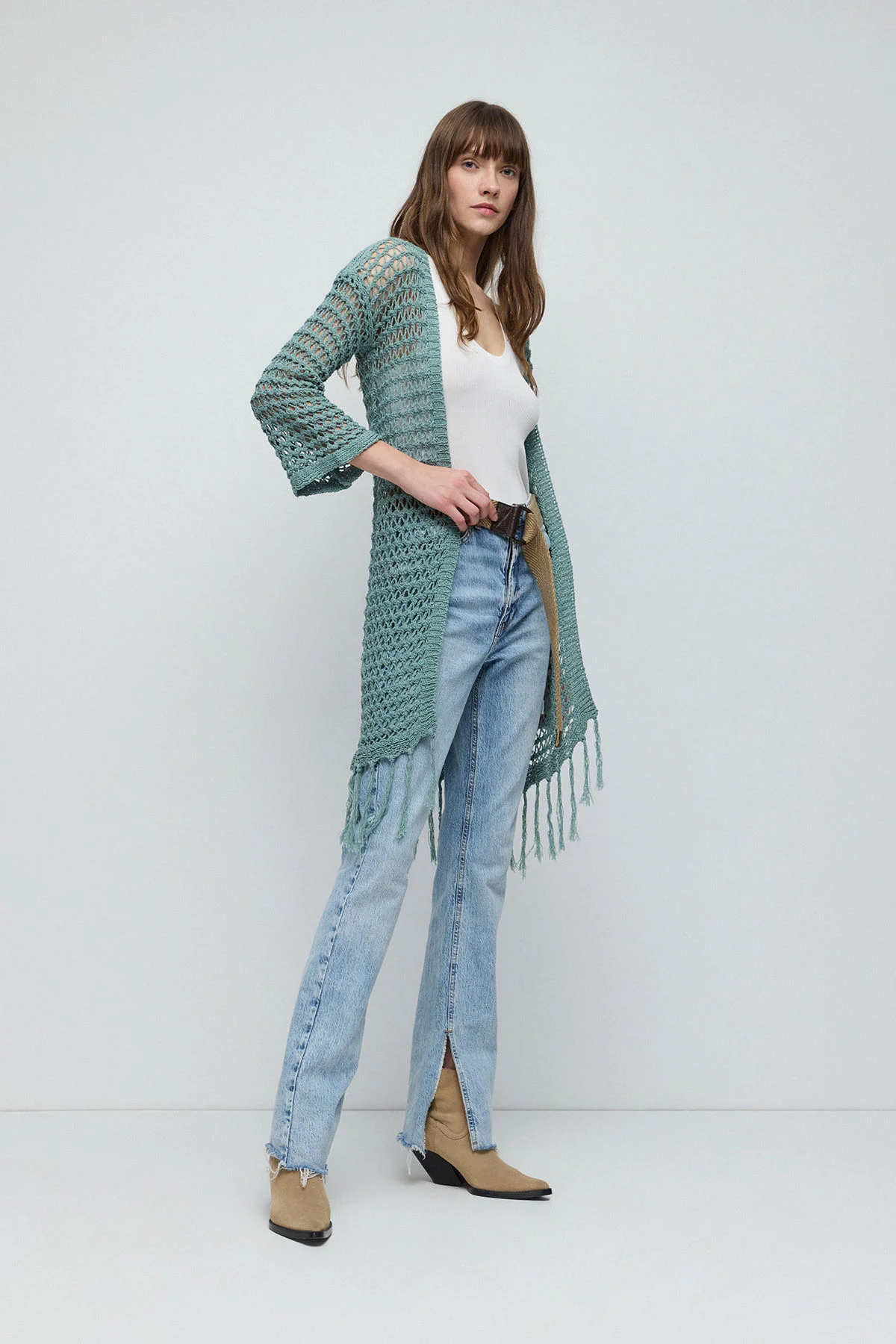 Damen-Strickjacke