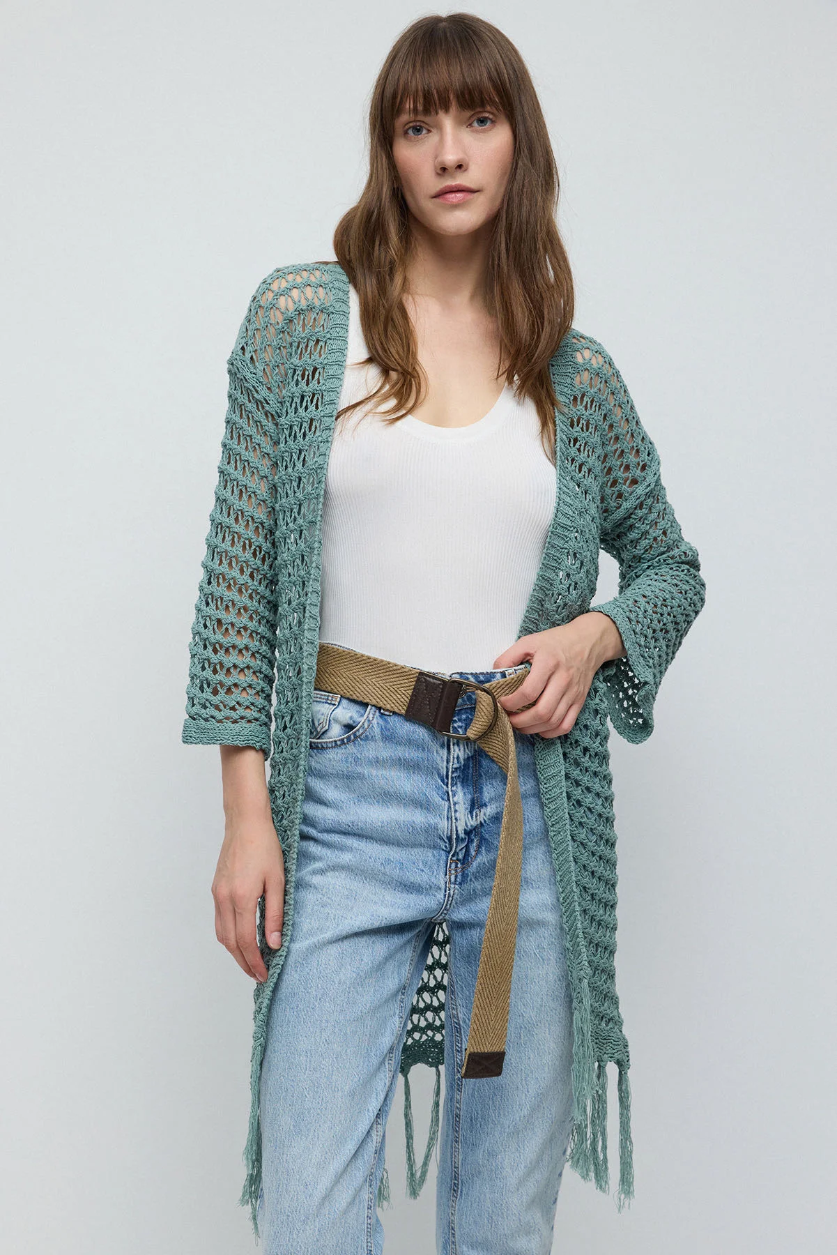 Damen-Strickjacke