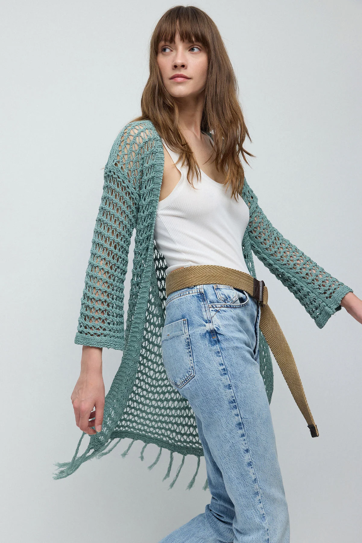 Damen-Strickjacke