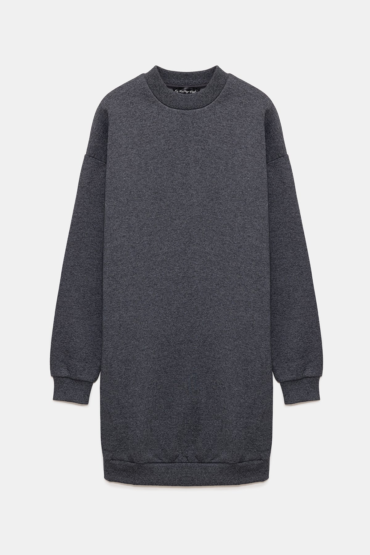 Langärmeliges Sweatshirtkleid